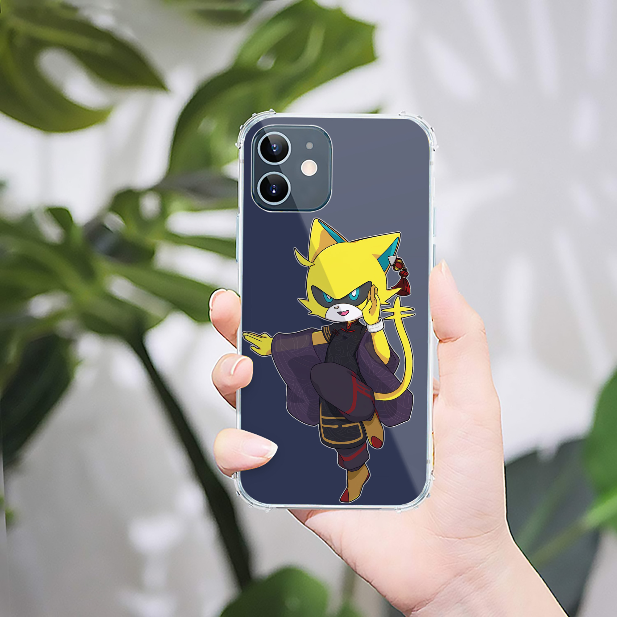 （画像用） 妖怪ウォッチ Yo-kai Watch 【iPhone 12シリーズ対応】透明スマホケース（クリアソフトケース）
